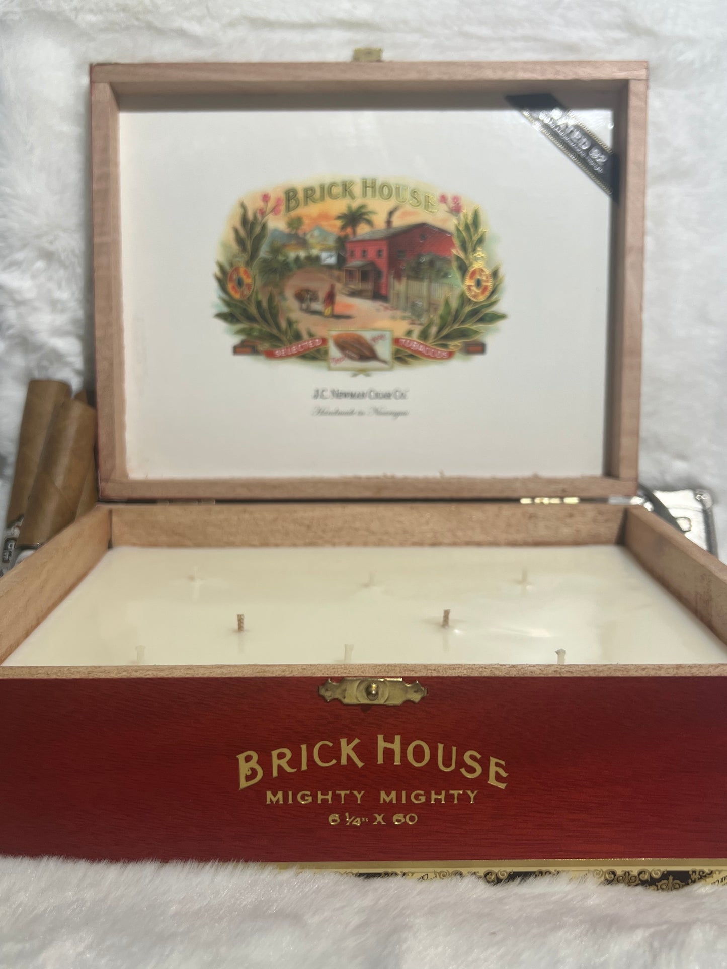 45oz Brick House Cigar Box Candle